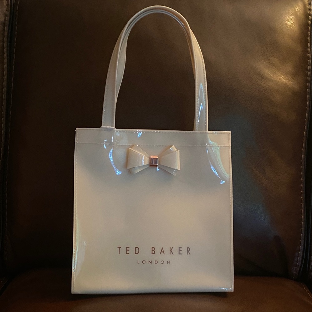 Ted Baker London Tote Bag. “No Ordinary Designer Bag”. Ivory.
